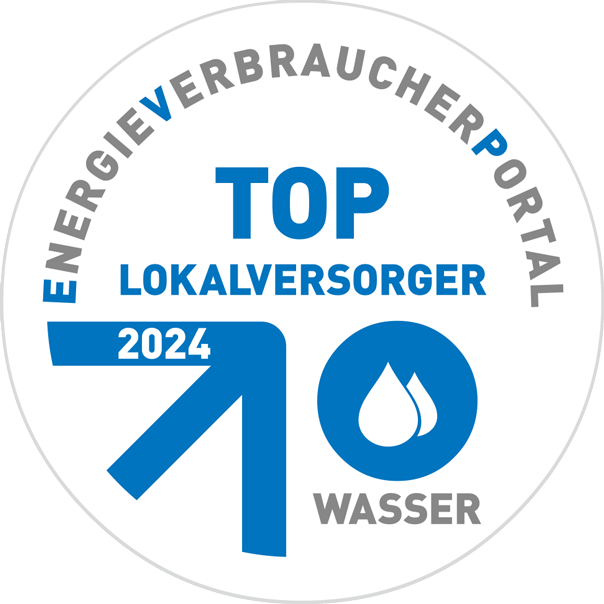 Siegel Top Lokalversorger Wasser 2024